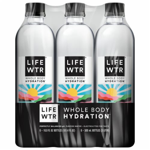 LifeWTR® Purified Water Perspective: left