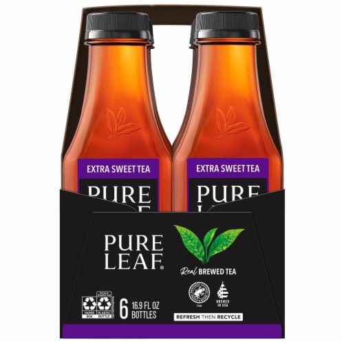 Pure Leaf® Extra Sweet Iced Tea Multipack Bottles Perspective: left