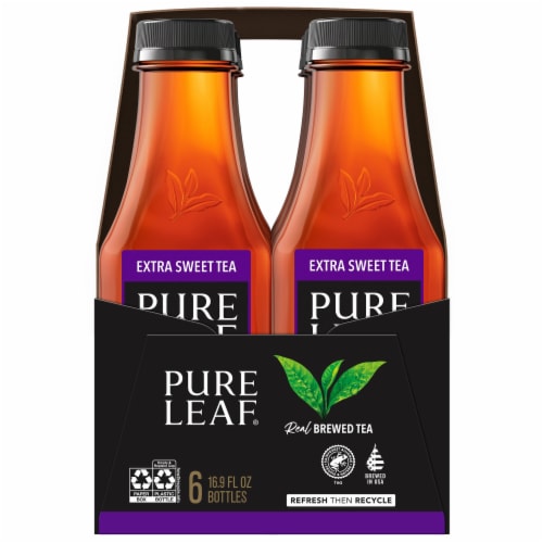 Pure Leaf® Extra Sweet Iced Tea Multipack Bottles Perspective: left