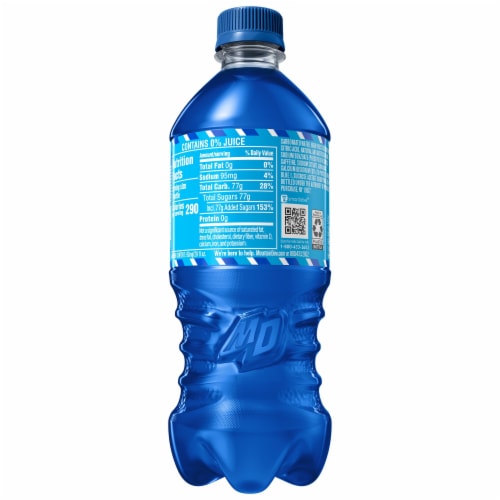 Mountain Dew® Liberty Chill Soda Bottle Perspective: left