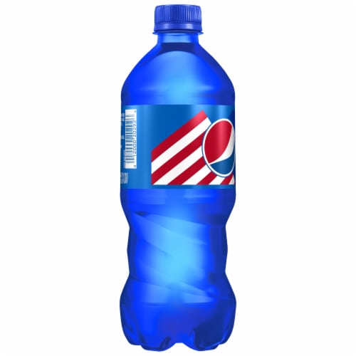 Pepsi Blue Berry Flavored Cola Perspective: left