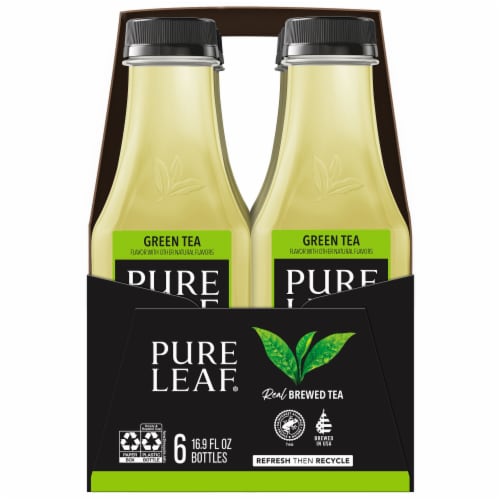 Pure Leaf Real Brewed Unsweetened Black Tea, 12 bottles / 16.9 fl