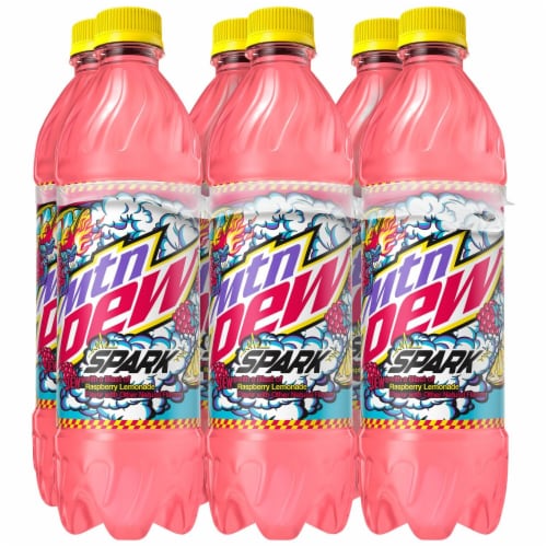 Mountain Dew® Spark Soda Bottles Perspective: left