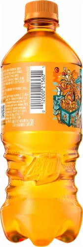Mountain Dew Baja Mango Gem Soda Perspective: left