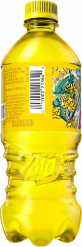 Mountain Dew Baja Gold Pineapple Soda Perspective: left