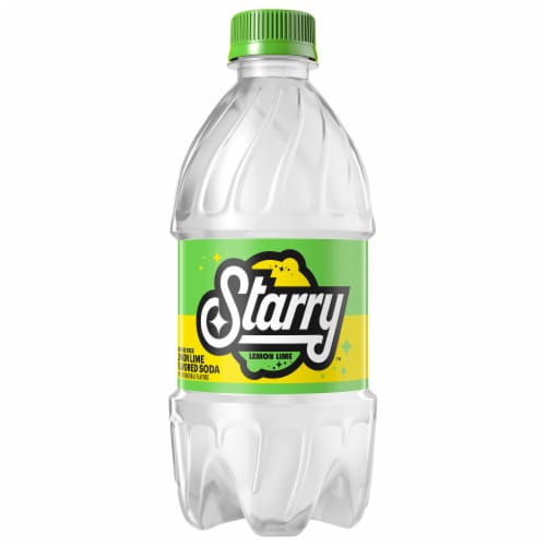 Pepsi Cola® Starry™ Lemon Lime Caffeine Free Soda Bottles Perspective: left