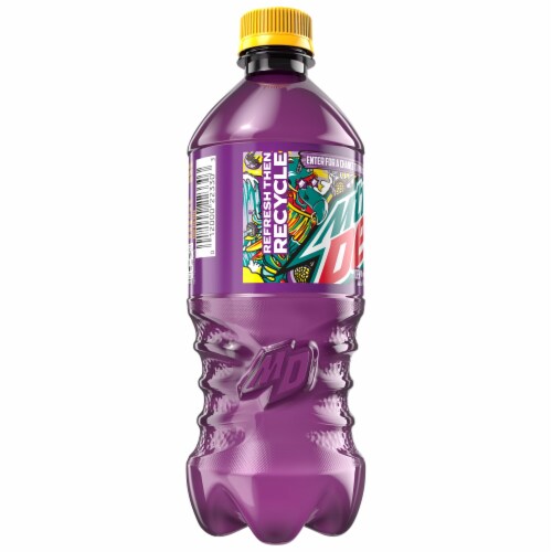 Mountain Dew Passionfruit Punch Baja Blast Perspective: left