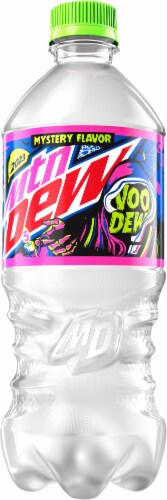 Mountain Dew® Voo Dew Mystery Flavor Soda Bottle Perspective: left