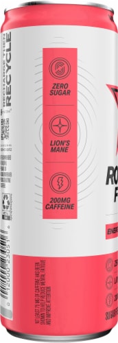 Rockstar Focus™ Watermelon Kiwi Energy Drink Single Can Perspective: left