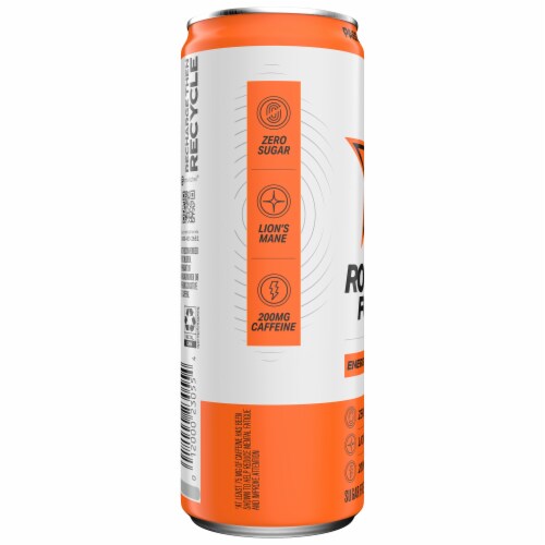 Rockstar Focus™ Zero Sugar Passionfruit Mango Energy Drink Perspective: left