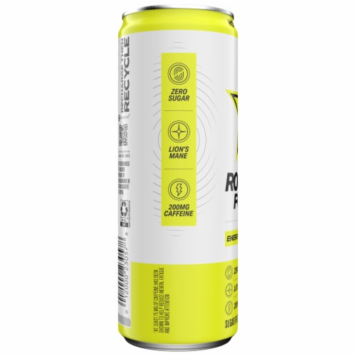 Rockstar Focus™ Zero Sugar Honeydew Melon Energy Drink Perspective: left