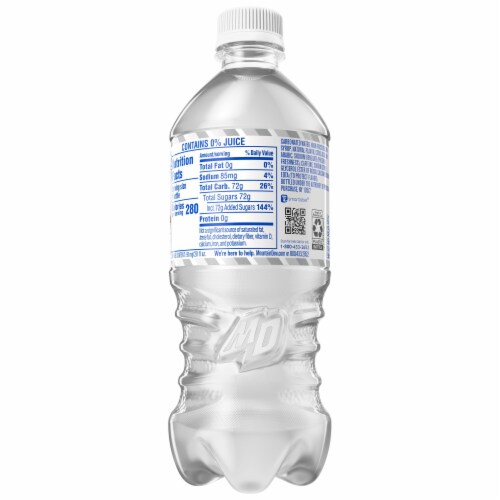 Mountain Dew® Freedom Fusion Soda Bottle Perspective: left