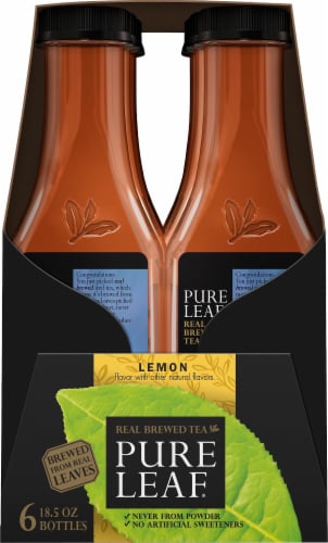 Pure Leaf Lemon Iced Tea Perspective: left