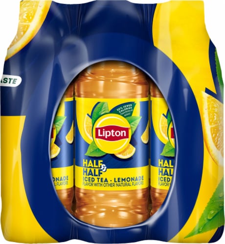 Lipton® Half & Half Lemonade Iced Tea Multipack Bottles Perspective: left