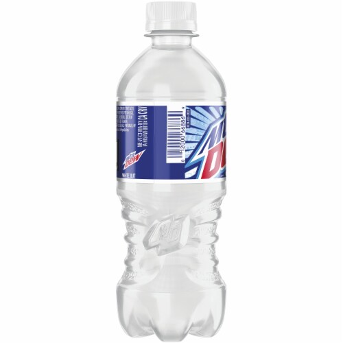 Mountain Dew White Out Soda Perspective: left