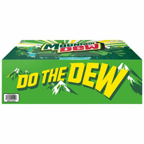 Mountain Dew® Soda Cans Perspective: left
