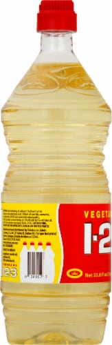 1-2-3 Vegetable Oil Perspective: left