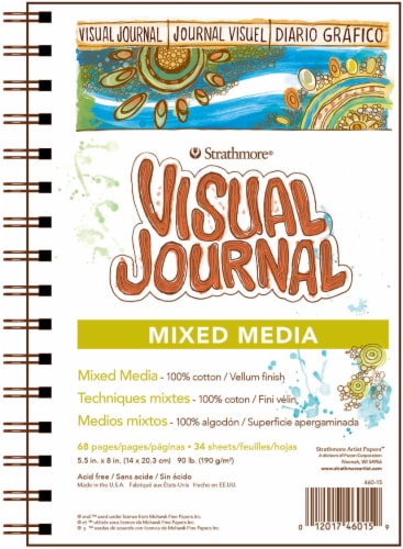 Strathmore® Mixed Media Visual Journal Perspective: left