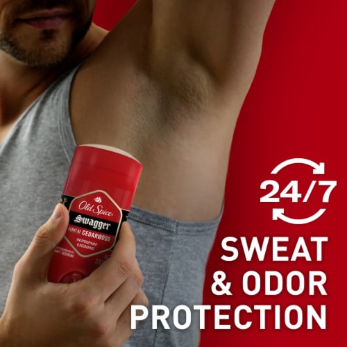 Old Spice Red Collection for Men Antiperspirant Deodorant Invisible Solid Swagger Scent 1-Pack Perspective: left