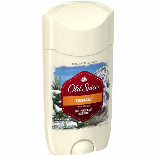 Old Spice Fresher Collection Denali Anti-Perspirant Deodorant Stick Perspective: left