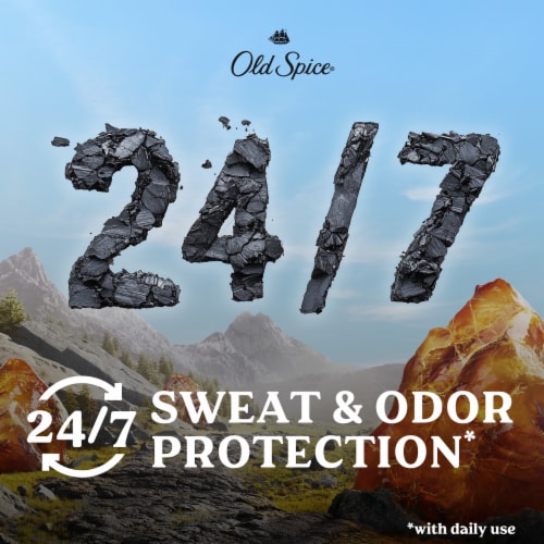 Old Spice Fresher Collection Volcano with Charcoal Antiperspirant & Deodorant Perspective: left