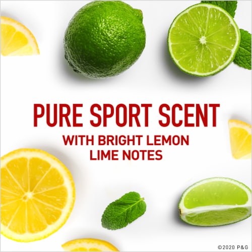 Old Spice High Endurance Pure Sport Aluminum Free 48 Hour Protection Deodorant Perspective: left