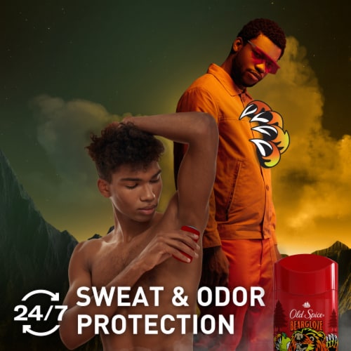 Old Spice Wild Collection Bearglove Invisible Solid Anti-Perspirant Deodorant Perspective: left