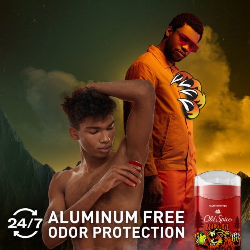 Old Spice Wild Collection for Men Aluminum-Free Deodorant Bearglove Scent 1-Pack Perspective: left