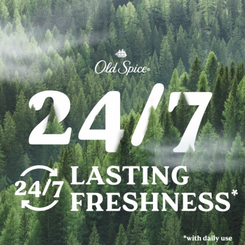 Old Spice for Men Aluminum-Free Deodorant Timber with Sandalwood Scent Perspective: left