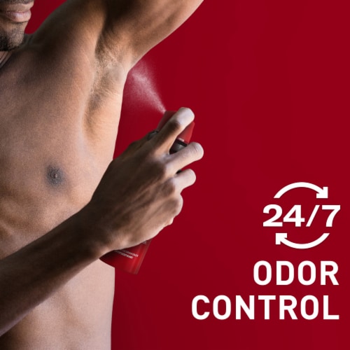 Old Spice Red Collection for Men Aluminum-Free Body Spray Swagger Scent 1-Pack Perspective: left
