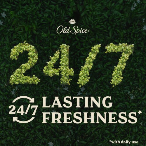 Old Spice Fresher Collection for Men Aluminum-Free Deodorant Alpine with Hemp Oil Perspective: left