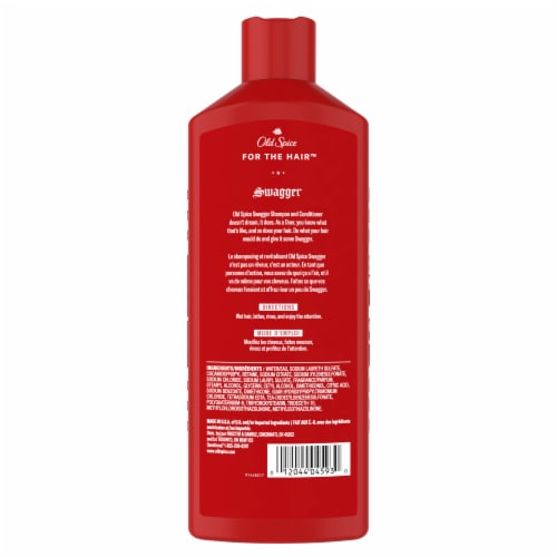 Old Spice Swagger 2in1 Shampoo and Conditioner Perspective: left