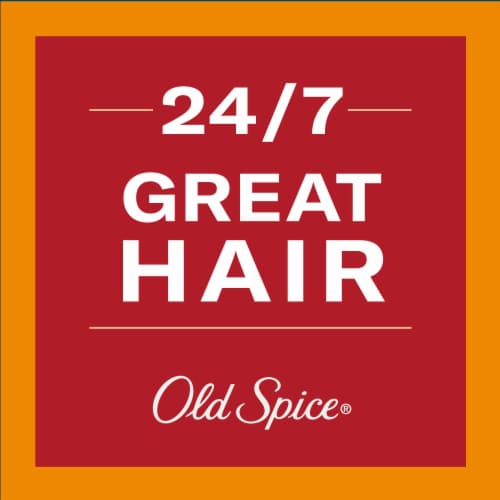 Old Spice Men's Stay-In-Place Hair Styling Putty, High Hold with Very Low Shine Perspective: left
