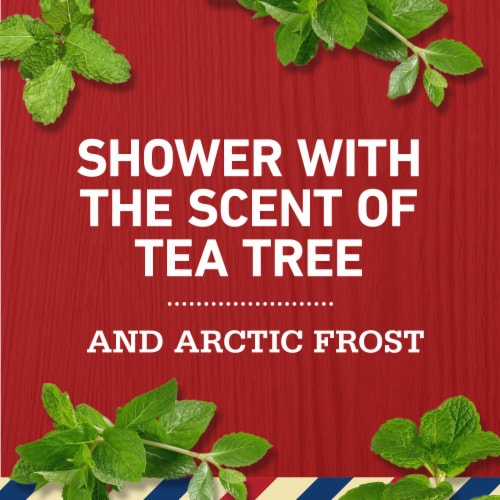 Old Spice Reinvigorate with Tea Tree Shampoo Perspective: left
