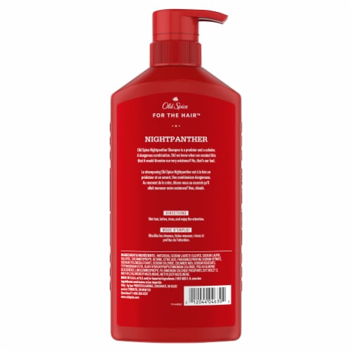 Old Spice Men's Shampoo, Nightpanther Perspective: left