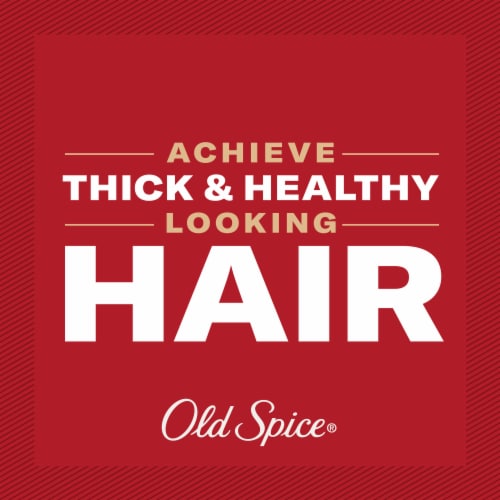 Old Spice Wavy Curly Aloe & Avocado Oil Shampoo Perspective: left