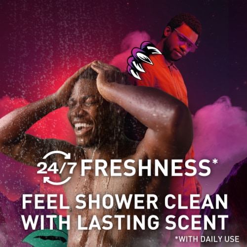 Old Spice Wild Collection Body Wash Nightpanther Perspective: left