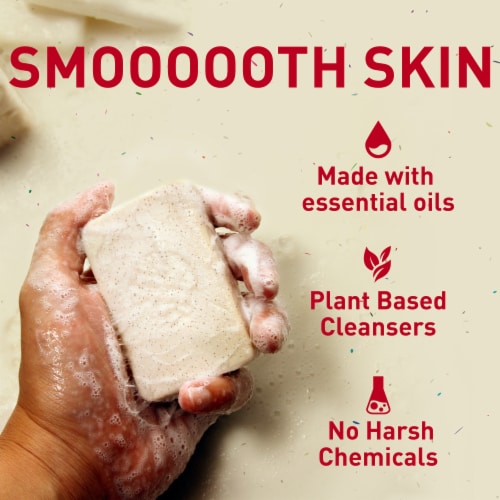 Old Spice Bar Soap Shore with Is Nice Blue Agave + Fresh Waterfall Perspective: left