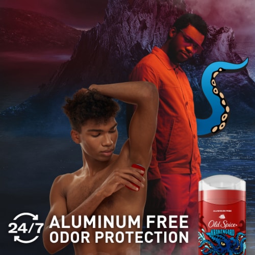 Old Spice Deodorant for Men, 24/7 Freshness, Krakengard, Twin Pack Perspective: left