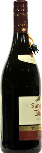 Torres Sangre De Toro Spanish Red Wine Perspective: left