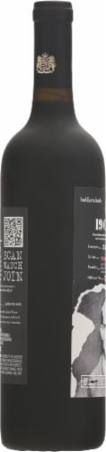 19 Crimes The Banished Red Blend Red Wine Perspective: left