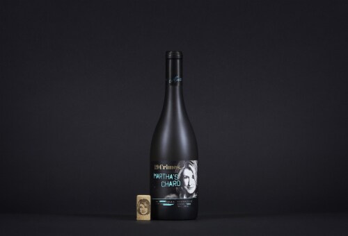 19 Crimes Martha's Chard White Wine Perspective: left