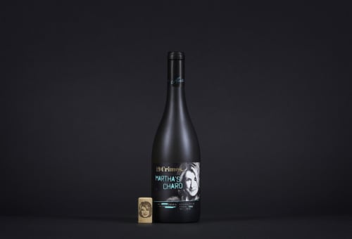 19 Crimes Martha's Chard White Wine Perspective: left
