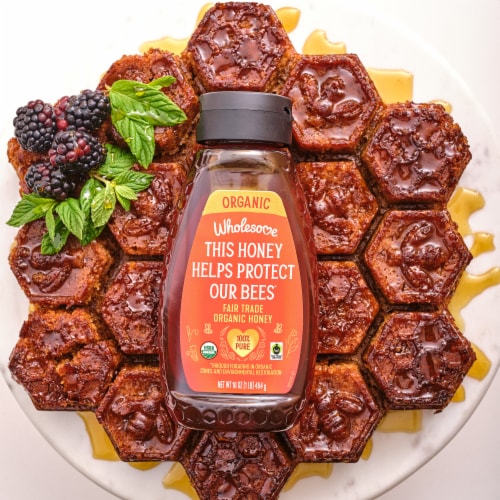 Wholesome™ Sweeteners Organic Pesticide Free Honey Perspective: left