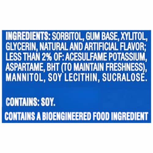 Trident Original Sugar Free Gum Value Pack Perspective: left