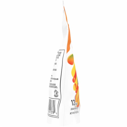 Trident Vibes Tropical Beat Sugar Free Gum Perspective: left