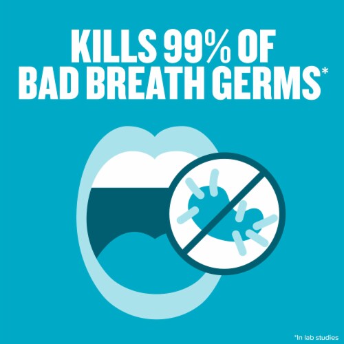 Listerine Pocketmist Cool Mint Flavor Sugar-Free Portable Oral Care Mist for Fresh Breath Perspective: left