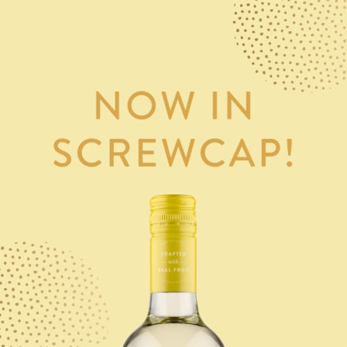 Oliver Vine Series Lemon Moscato Wine Perspective: left