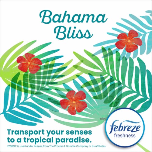 Glad ForceFlex MaxStrength Drawstring Bahama Bliss Scented Tall Kitchen Trash Bags 13 Gallon Perspective: left
