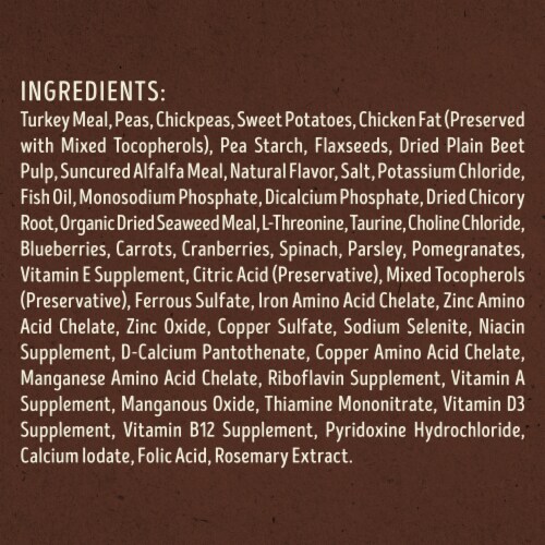 Supreme Source Grain-Free Super-Premium Turkey Meal and Sweet Potato Recipe Dog Food Perspective: left